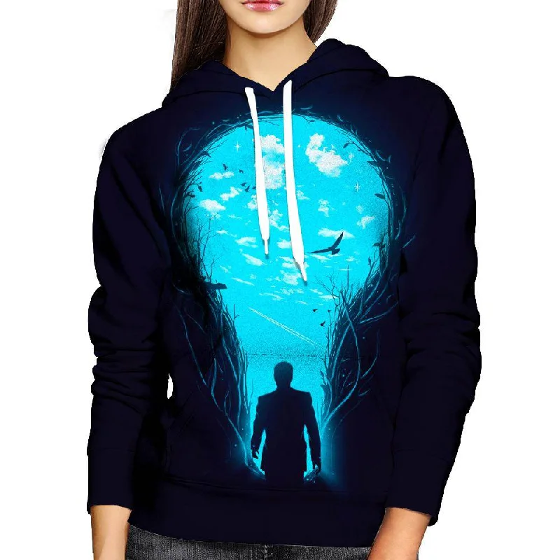 Act Fast Brightside Womens Hoodie