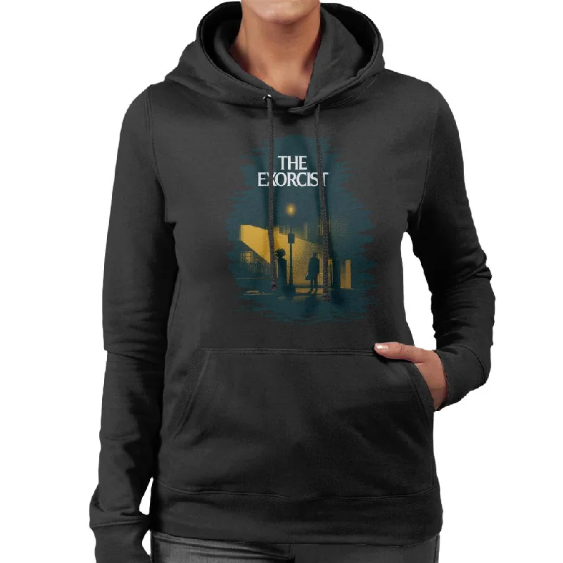 Exclusive Offers The Exorcist Classic Poster Women's Hooded Sweatshirt