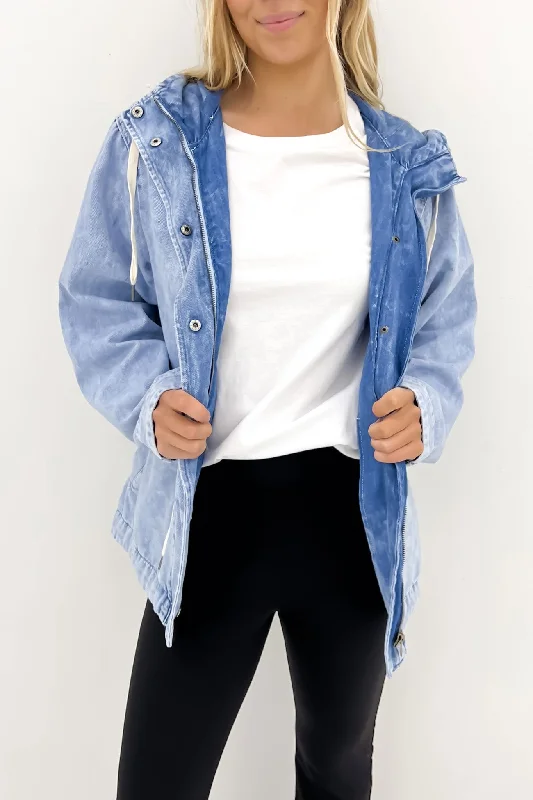 Special Offer Kingston Anorak Light Blue