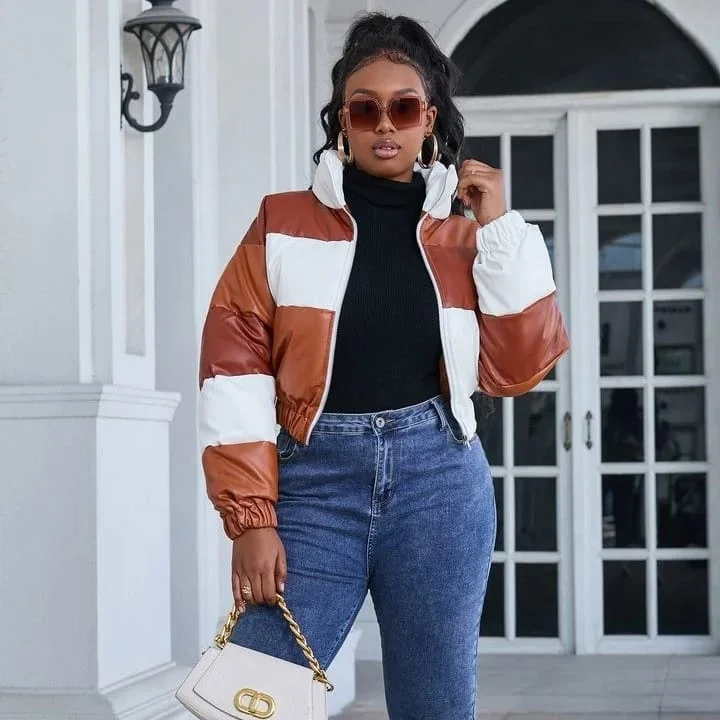 Fantastic Deals Multi-Color Puffer Jacket