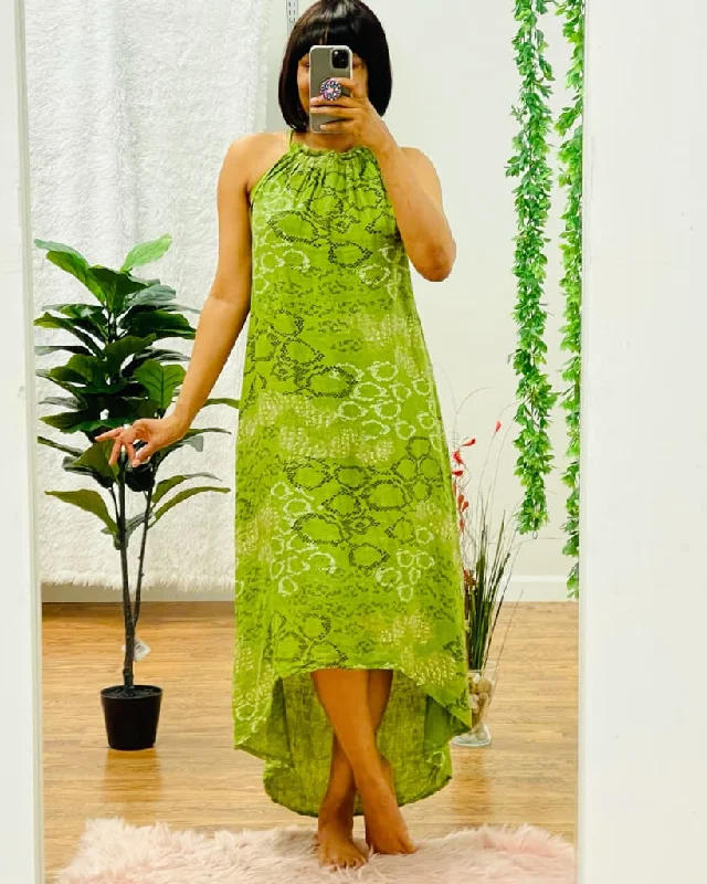 Overstock Vera one size linen dress