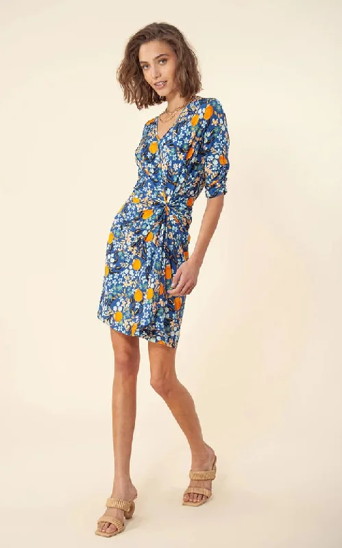Bonus Savings Hale Bob - Sunny Clementine Draped Jersey Dress