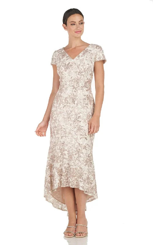 Early Access JS Collections- Bailey V-Neck High Low Dress