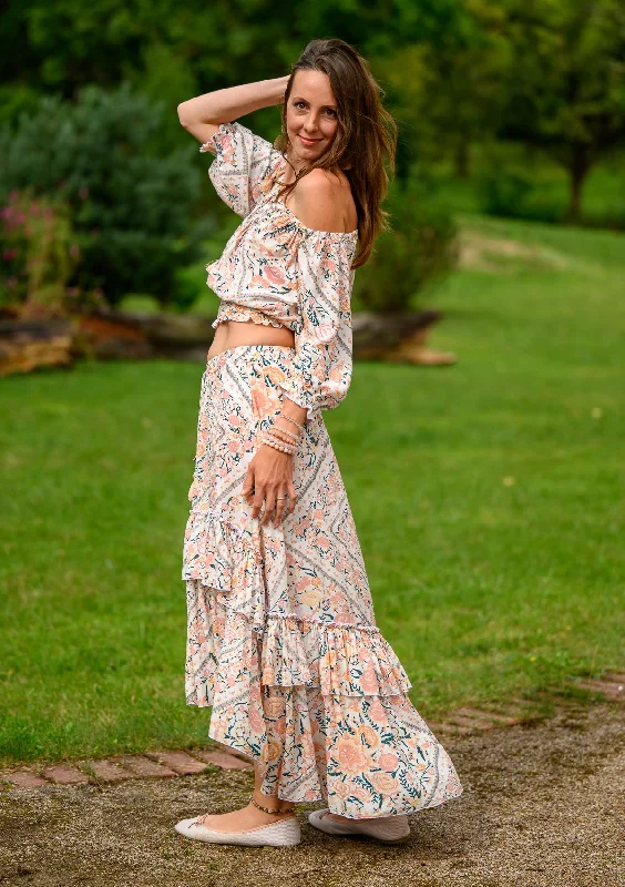 Exclusive Deal Flaminga Sky Roses White Set
