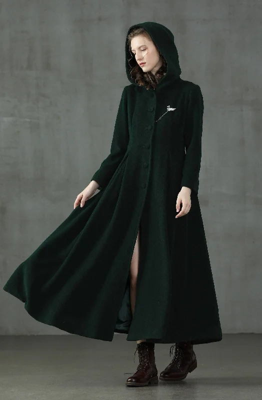 Deal Zone My Fair Lady 26 | Hooded Wool Coat