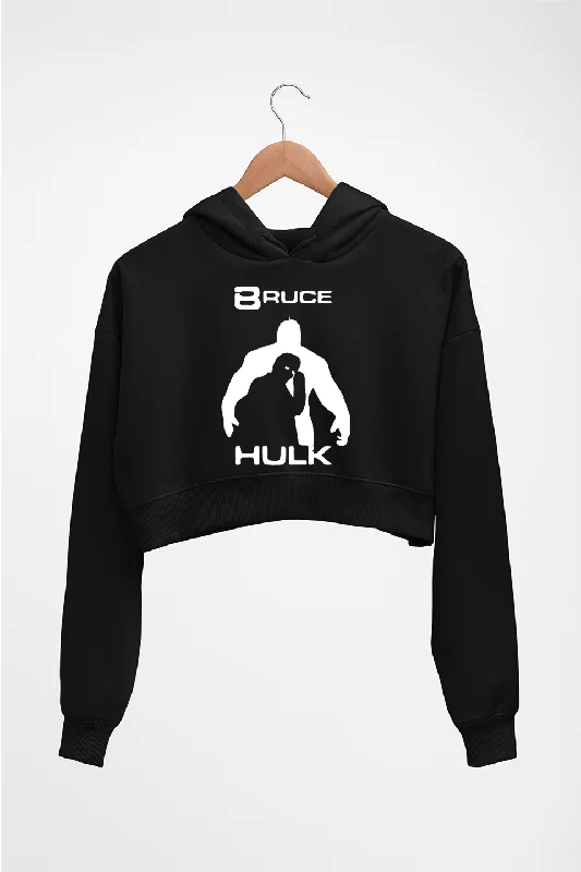Deal Mania Hulk Superhero Crop HOODIE FOR WOMEN