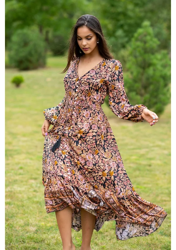 Great Deals Simona Gold Amber Dress