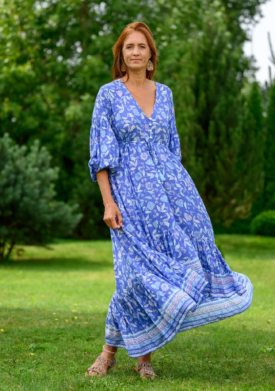Online Specials Francesca Royal Bird Dress