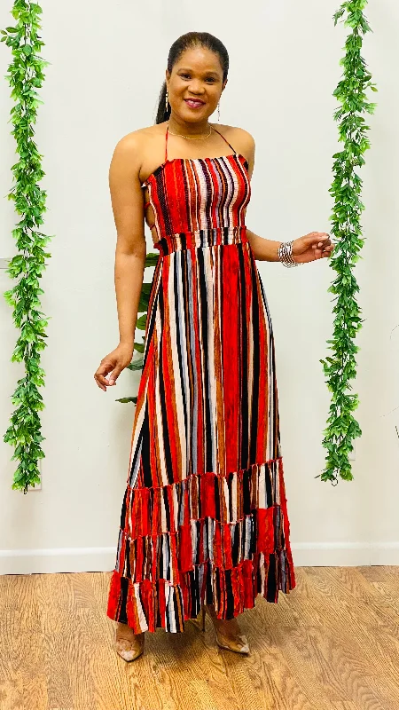 One-DAY Sale Rosemary open back maxi