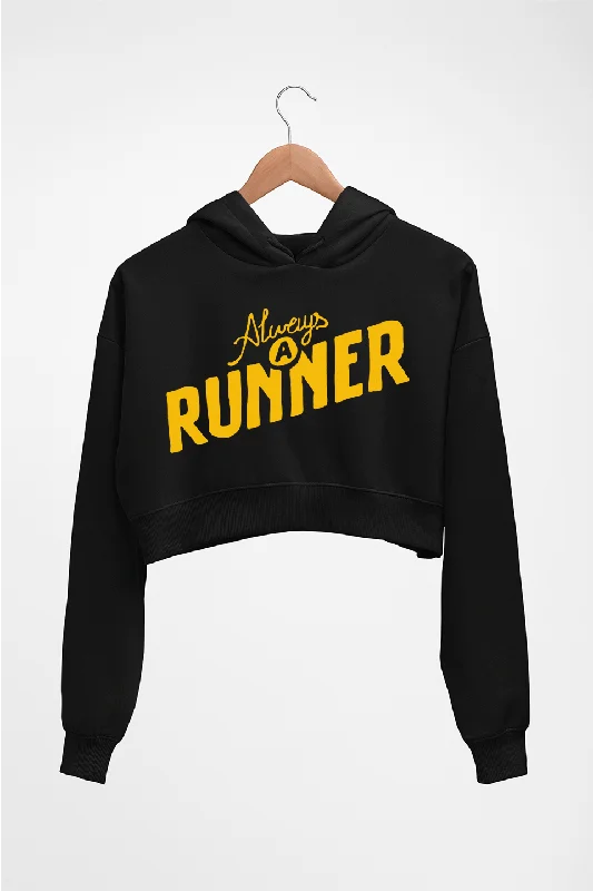 Price Rollback Runner Running Crop HOODIE FOR WOMEN