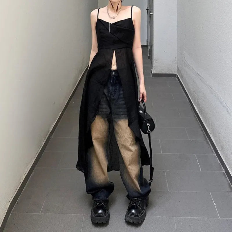 Early Bird Discount Dress-Like Strap Top