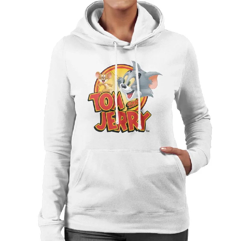 Savings Galore Tom and Jerry Opening Title Women's Hooded Sweatshirt