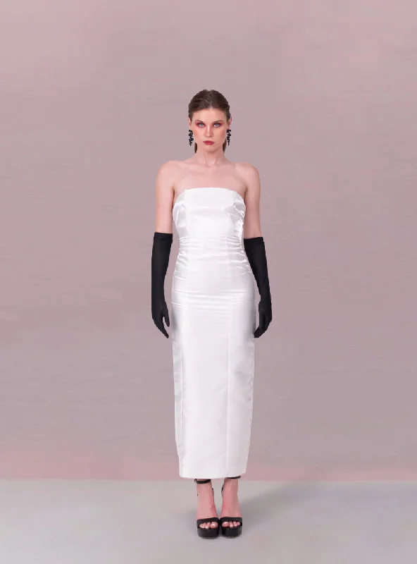 Can't Miss TIMELESS SILK SATIN DRESS