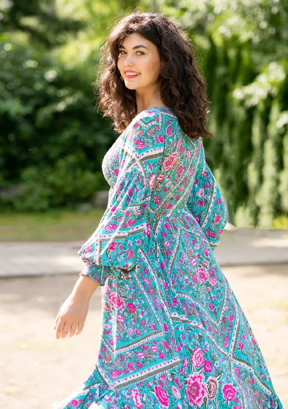 Deal of the Week Francesca Sky Roses Dress