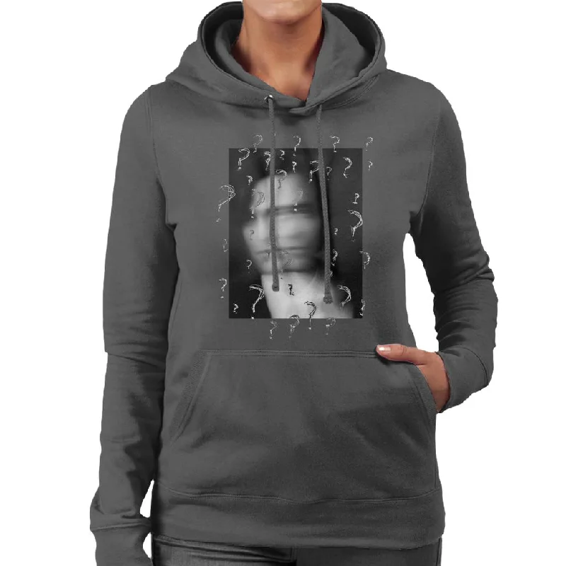 YEAR-End Clearance The Batman Bruce Wayne Riddler Question Mark Women's Hooded Sweatshirt