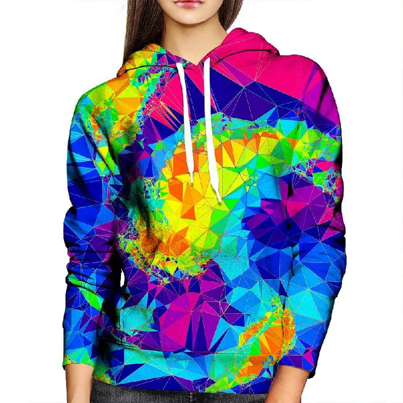 Markdown Madness Crystals Womens Hoodie