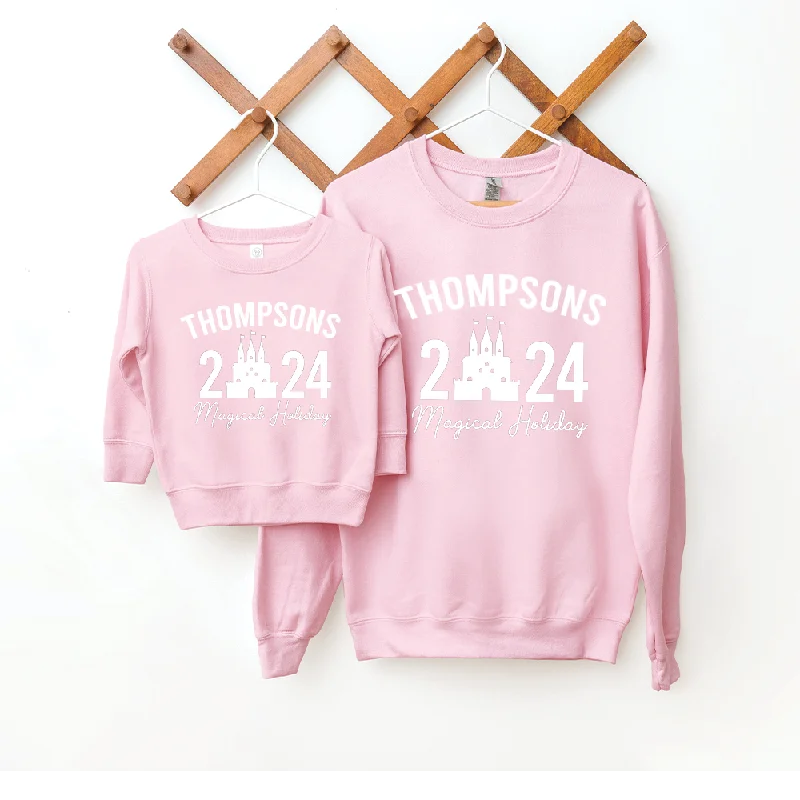 Buy More, Save More Family Magical Trip Summer Personalised Name & Year Sweatshirts