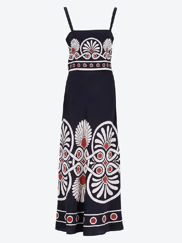 Don't Wait Crepe de chine slip-around dress