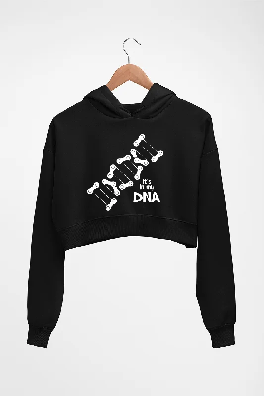 Today's Special Cycling DNA Crop HOODIE FOR WOMEN