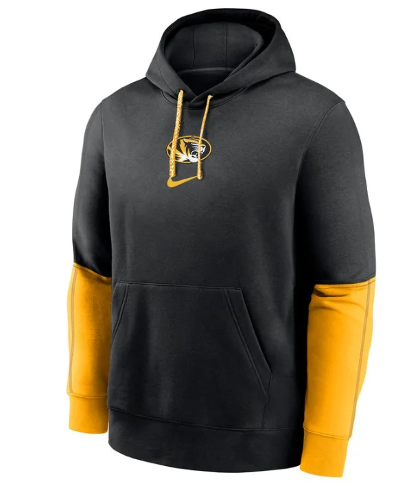 Steals and Deals Mizzou Tigers Nike® 2024 Women's Essential Color Block Oval Tiger Head Hoodie Steals and Deals Mizzou Tigers Nike® 2024 Women's Essential Color Block Oval Tiger Head Hoodie
