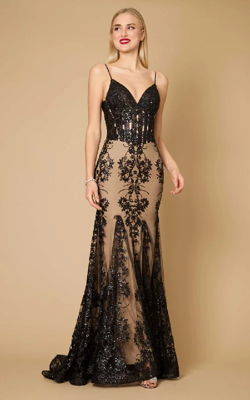 YEAR-End Sale Dylan & Davids- Fitted Corset Long Formal Prom Dress