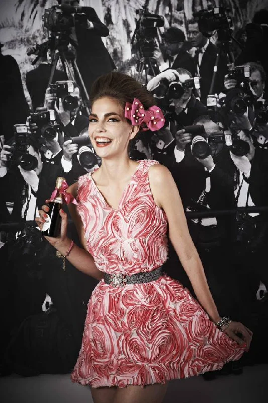 Final Sale PINK FLOWER DRESS WITH POCKETS