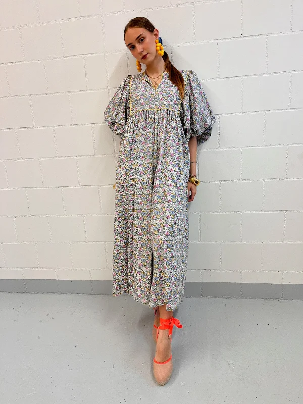Act Now ByAdushka Veena Long Floral Dress