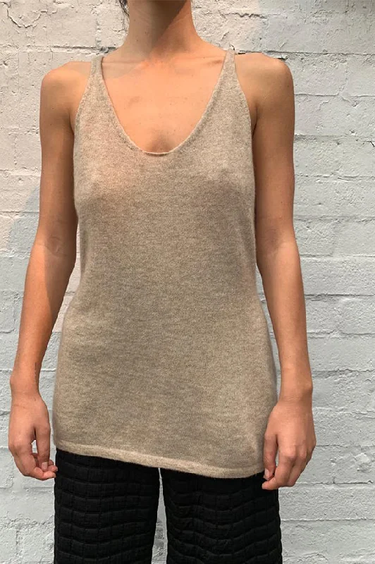Don’t Miss Out Cashmere Basic Tank Top