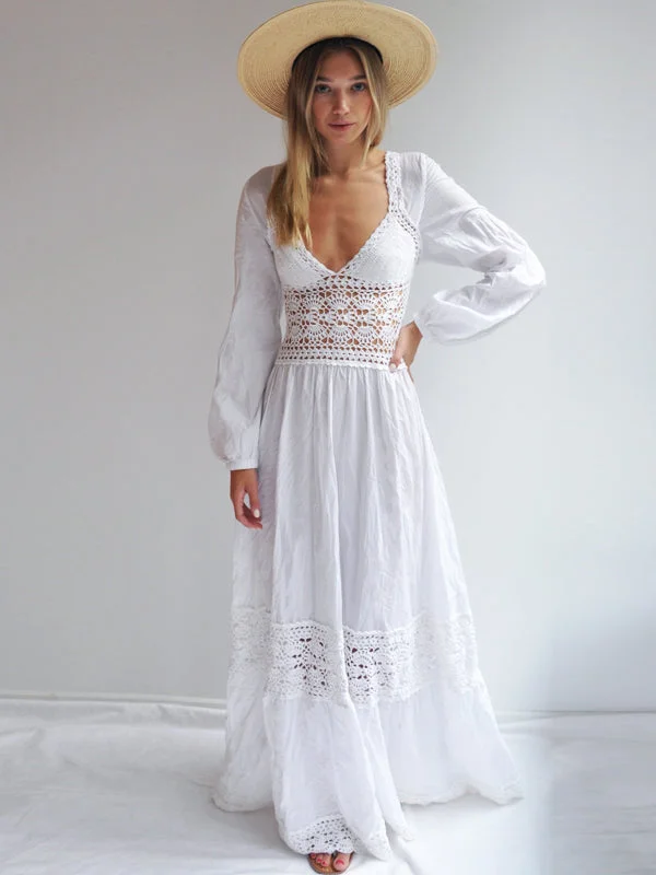 New Markdowns Crochet Victoria Dress