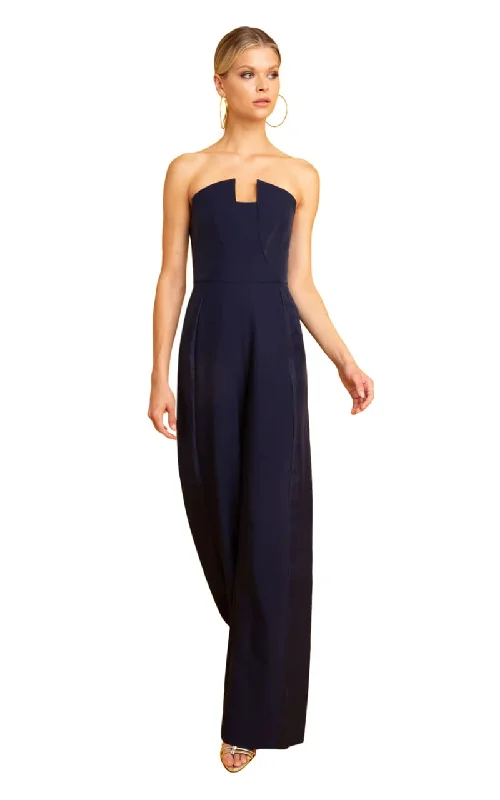 Savings Bonanza Black Halo- Lena Color Block Jumpsuit