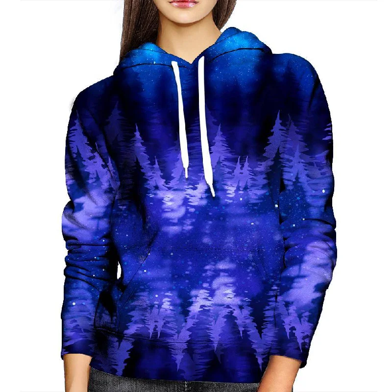 Buy More, Save More Blue Pines Womens Hoodie