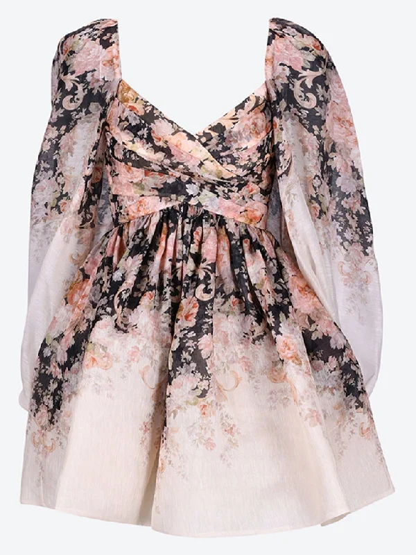 Value Deals Illustration draped mini dress