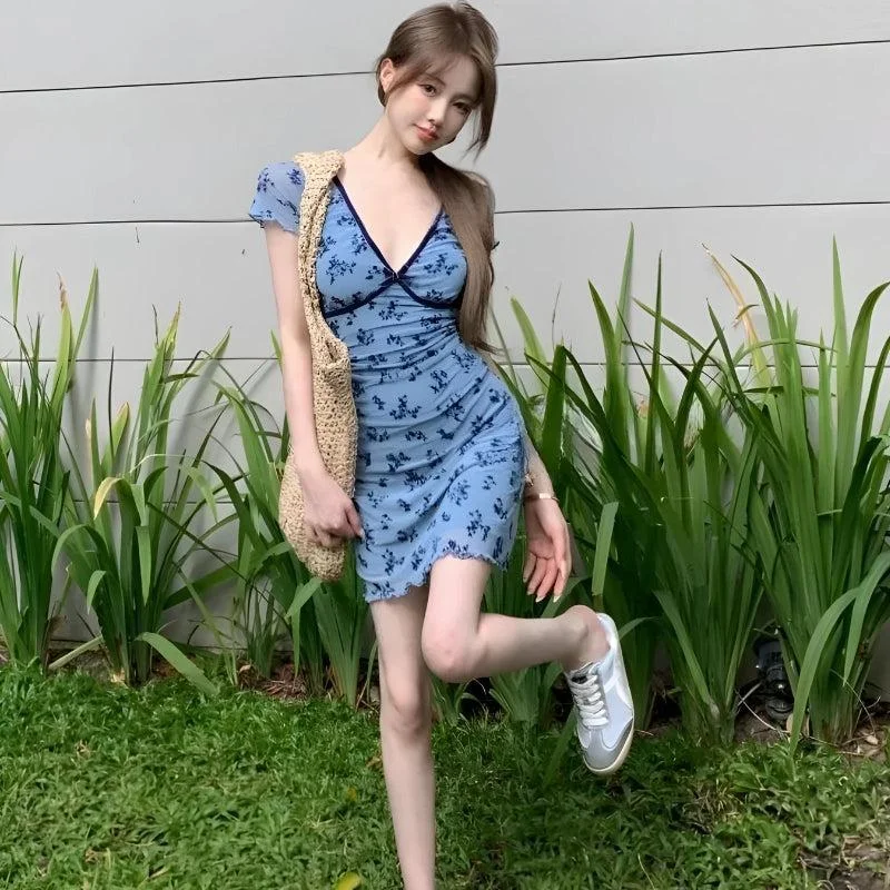Limited Stock Cottagecore Floral Mini Dress