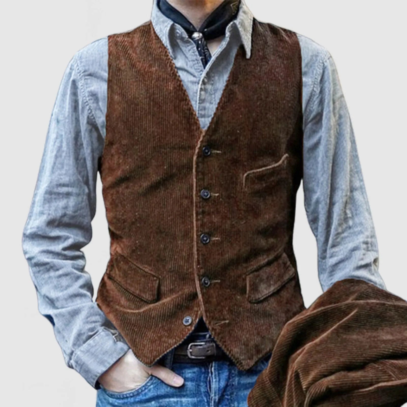 The Best Prices Znbbw Men's Vintage Corduroy Suit Vests Fashion Slim Single-breasted Business Vest Waistcoat for Tuxedo Wedding Party Wear The Best Prices Znbbw Men's Vintage Corduroy Suit Vests Fashion Slim Single-breasted Business Vest Waistcoat for Tuxedo Wedding Party Wear