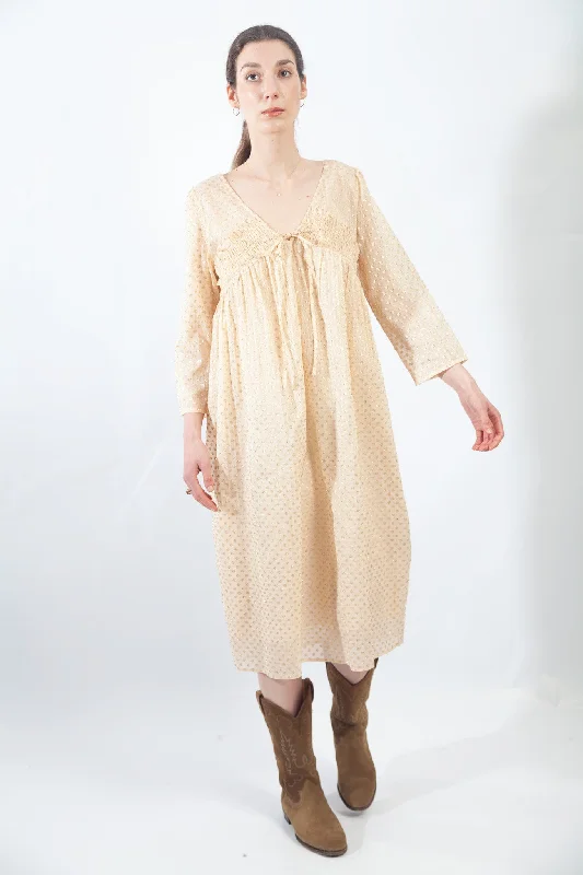 Buy More, Save More Mai Long-Sleeve Metallic Dress