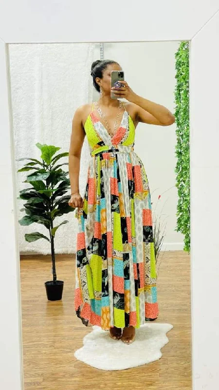 Crazy Savings Brett printed dress