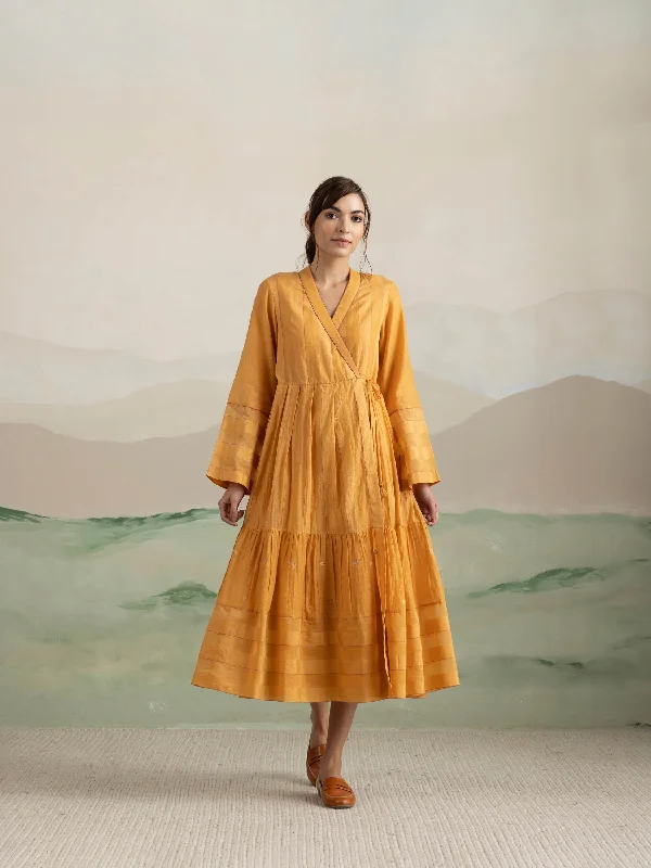 Take Advantage Amber Heirloom Wrap Dress