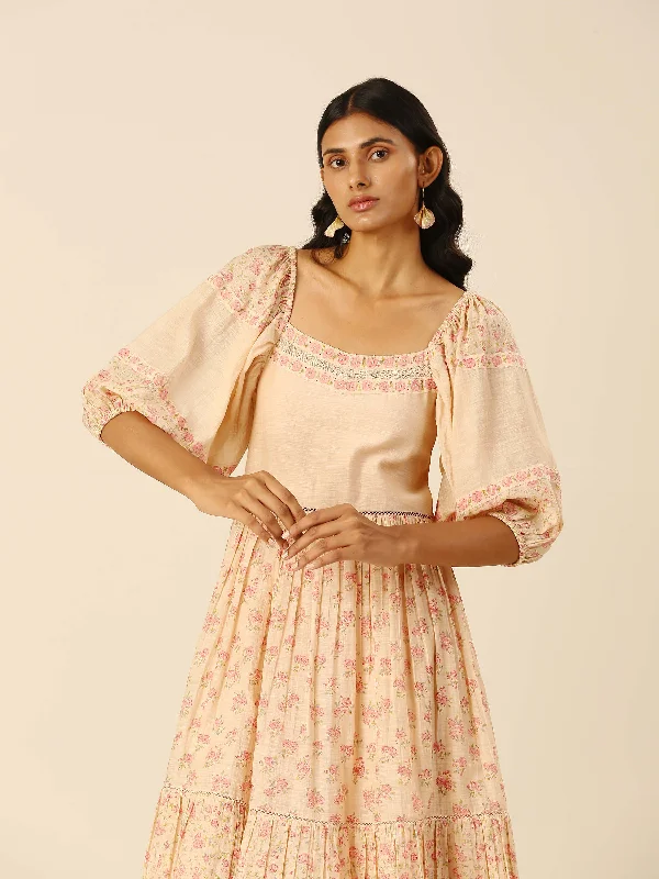 Super Deal Floribunda Midi Dress