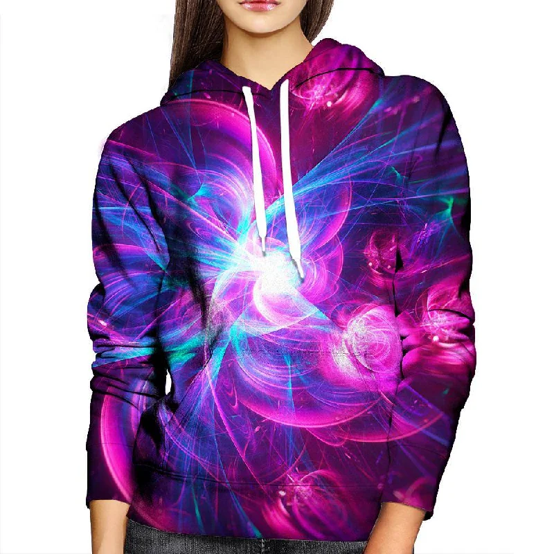 Holiday Sale Purple Light Womens Hoodie