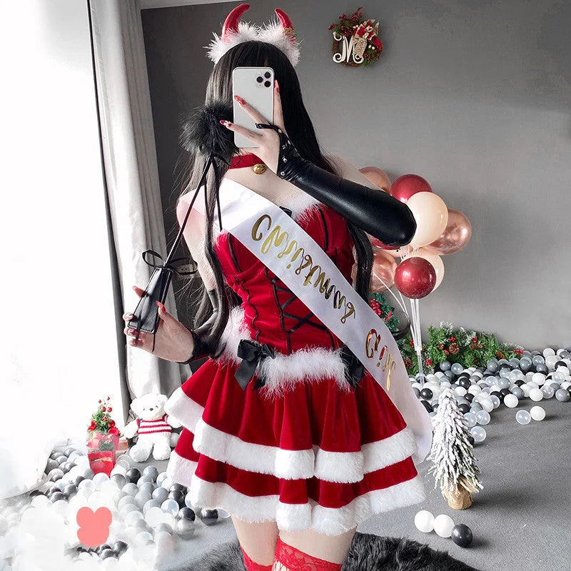 Midnight Madness cosplay bunny girl christmas dress suit yv30418