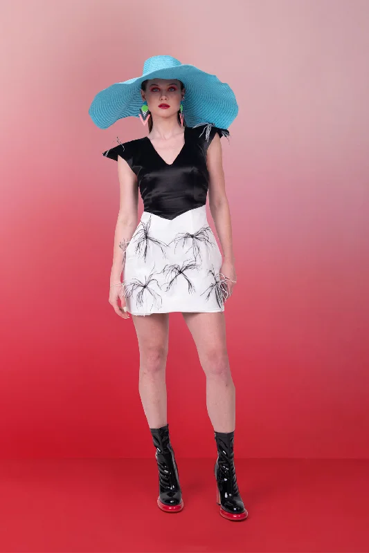 Year-End Sale FEATHERED ELEGANCE DRESS
