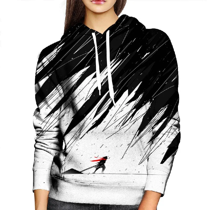 Midnight Sale Geometric Storm Womens Hoodie