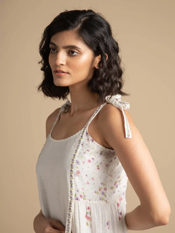 Price Drop Alert Garland Bow Maxi Sundress