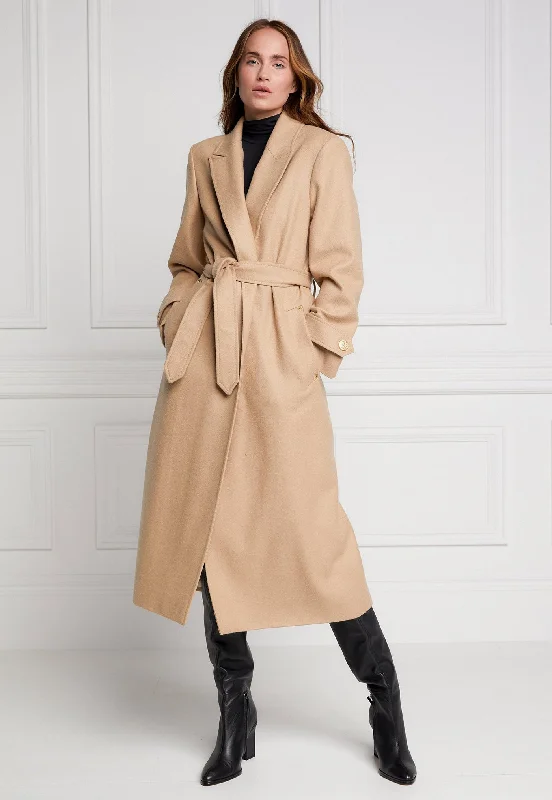 Bargain Prices Wrap Coat - Camel