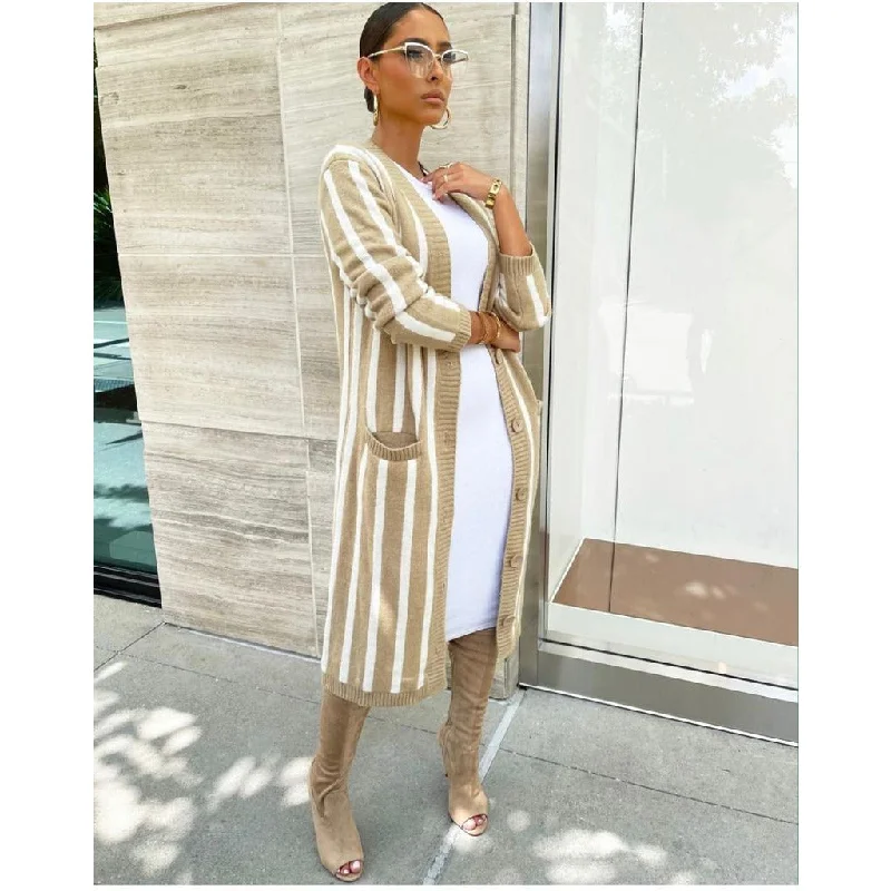 YEAR-End Clearance Long Sleeve Buttoned Cardigan