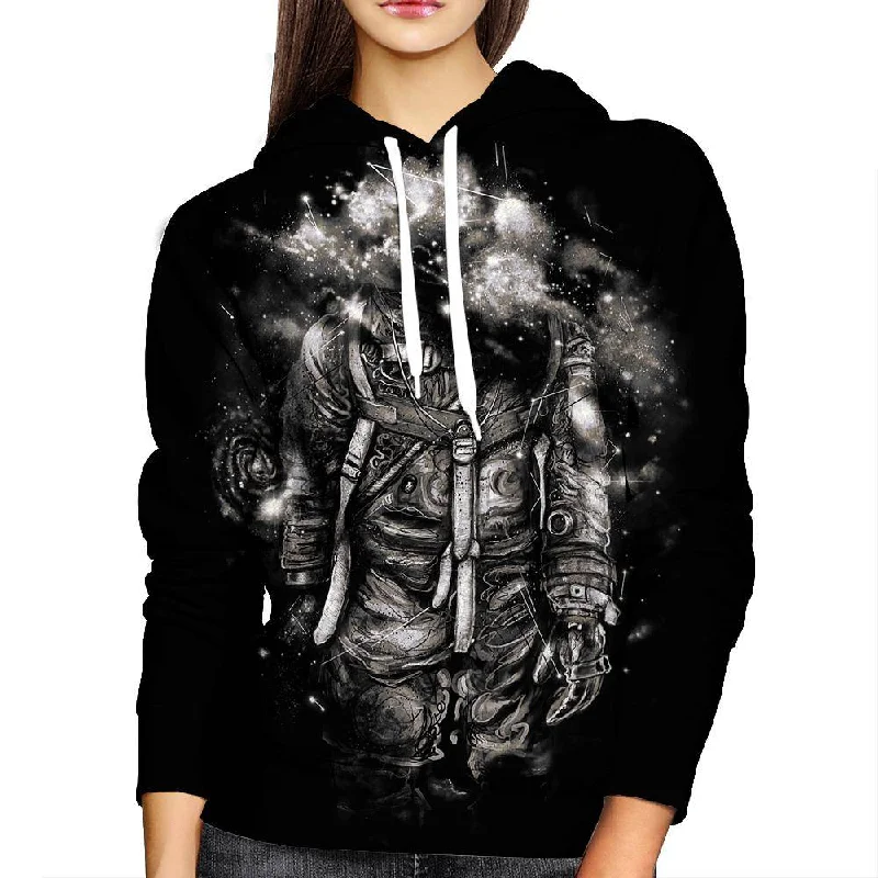 Price Reduction Lost In Cosmic Shades Womens Hoodie