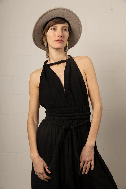 Unmissable Offer Black Itzia Dress - Spiritum Tulum