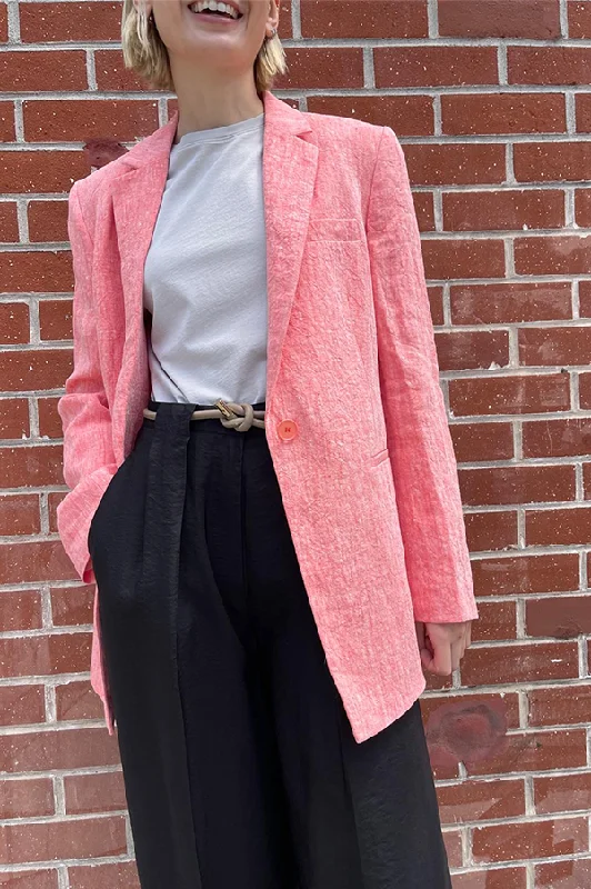 Price Reduction Jinja Blazer in Coral Melange