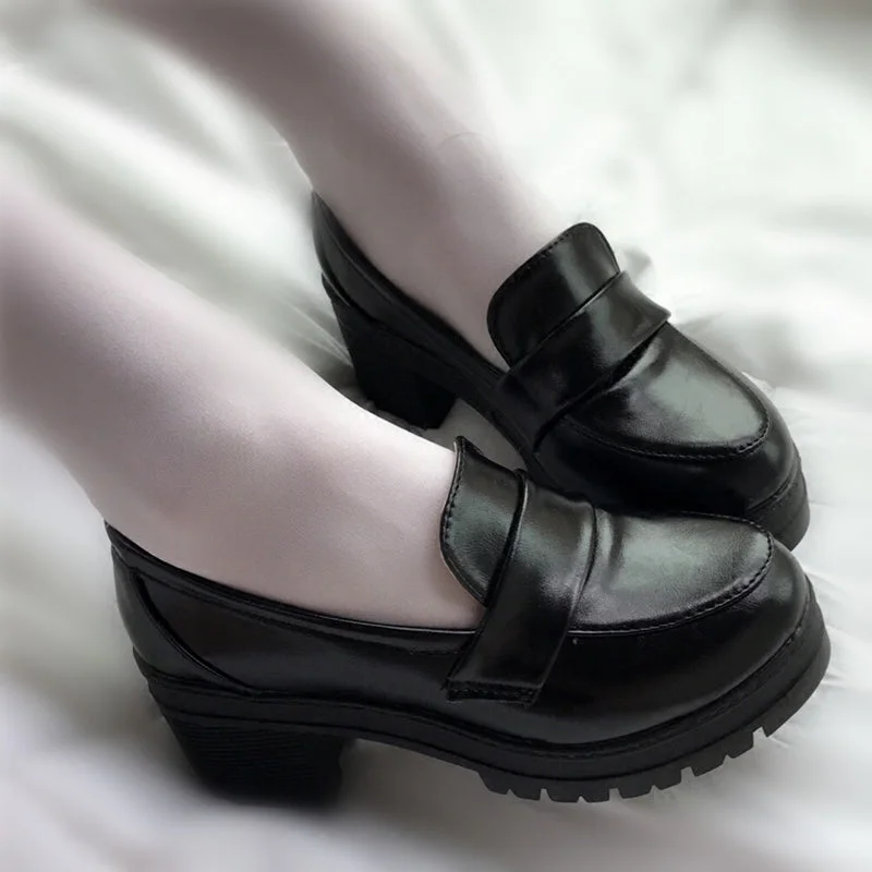 Overstock Sale Cosplay thick with black shoes yv40574