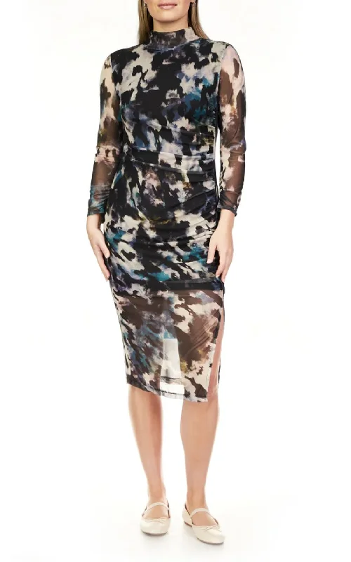 Flash Deals Sanctuary - Gather Me Mock Neck Dress